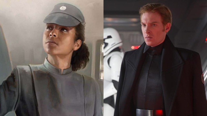 Rae Sloane, and Brendol Hux’s son, Armitage Hux.